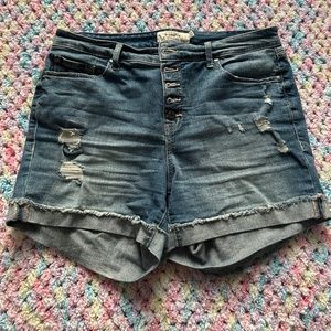 Light Denim Jean shorts